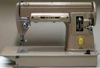 Vintage Singer 301a Sewing Machine With Case,  Immaculate