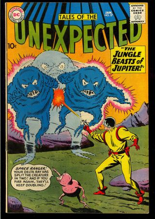 Tales Of The Unexpected 57 Space Ranger Dc Comic 1961 Vf -