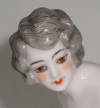 Gorgeous Antique Nude Bathing Beauty Dressel And Kister Half Doll