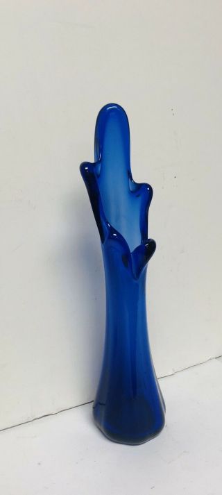 Norleans Tulip Vase Dark Blue Glass