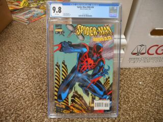 Spiderman 2099 39 Cgc 9.  8 Marvel 1996 Nm White Pgs Cool Cover 1st Series