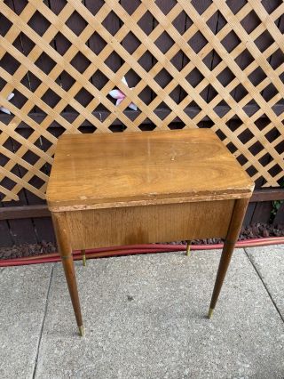 Vintage Singer Sewing Machine Table/Cabinet - A 401A came out of this table 3