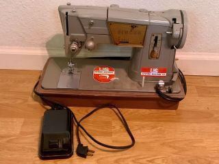 Vintage Singer 328k Heavy Duty Sewing Machine Missing Thread Spindle