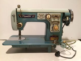 Vintage Visetti De Luxe Zig Zag Sewing Machine (as Advertised In Life)