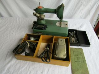 Vintage General Electric Portable Featherweight Size Sewing Machine Model A