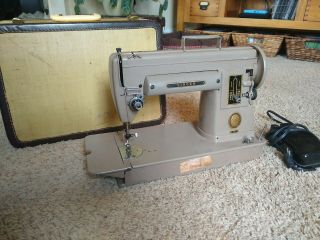 Vtg Singer 301 Sewing Machine W/case