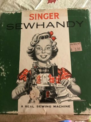 Singer Sewhandy Model 20 Sewing Machine With Accessories