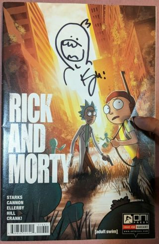 Rick And Morty Comic 16 Rare Variant Last Of Us,  25 & 35 Sketch covers 2