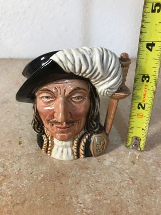 " Athos” 3 Musketeers Royal Doulton & Co Character Toby Jug D6439