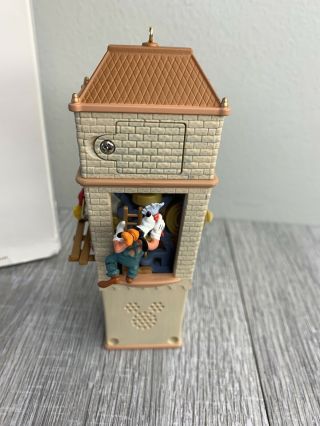 Hallmark Disney Ornament Clock Cleaners Mickey and Friends Christmas 2011 3