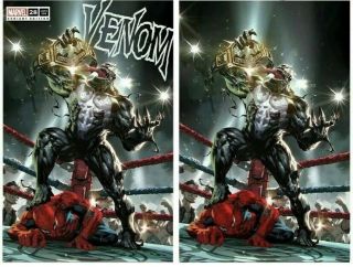 Venom 28 Kael Ngu Wrestling Belt Spider - Man Trade Dress And Virgin