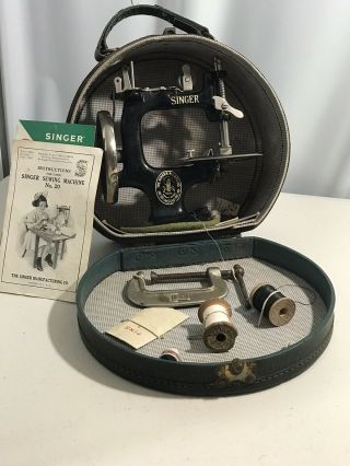Vintage Singer Toy Sewing Machine Model 20