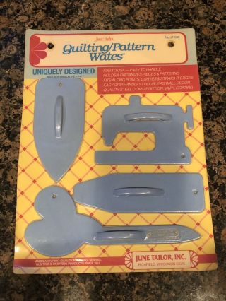 June Tailor,  Inc.  Quilting/pattern Wates Pattern Weights Vintage Rare Jt - 800