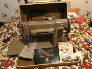1950s Singer 301a Sewing Machine Serviced And Ready To Sew Vintage Singer 301a