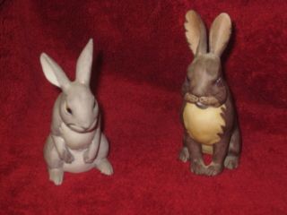 Watership Down Rabbits rare figures figurines Silver & General Woundwort ears 2