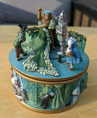 1996 Ardleigh Elliot Music Box Wizard Of Oz " If I Were King Of The Forest "