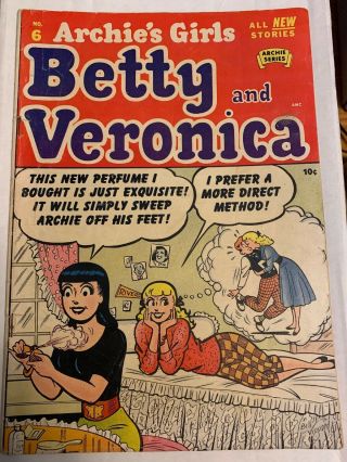 Archie’s Girls Betty And Veronica 6 - Unpressed