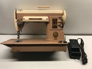 Vintage 1956 Singer 301a Sewing Machine & Pedal