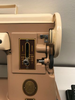 Vintage 1956 Singer 301A Sewing Machine & Pedal 3