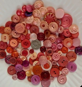 Vintage Plastic Buttons 1940 