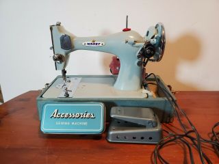 Vintage Morse Model Sl Deluxe Sewing Machine Made In Japan