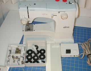 Elna 62C Sewing Machine Complete with All Accessories Serviced 2