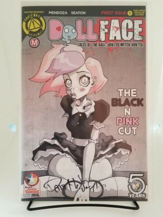 Dollface 1 Exclusive Retailer Edition Dan Mendoza Zombie Tramp Signed