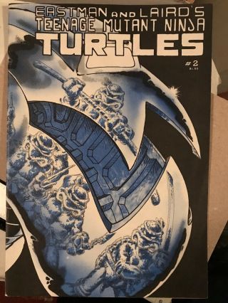 Teenage Mutant Ninja Turtles 2 2nd Print Vf