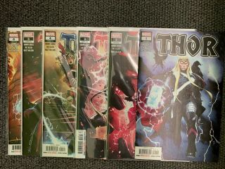Thor 1 - 6 1 2 3 4 5 6 2020 Cover A 1st Prints Nm
