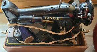 1954 Singer 201 - 2 Heavy Duty Sewing Machine -