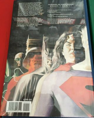 Hard Cover Kingdom Come,  Civil War comic in Spanish (Mexican version) 2