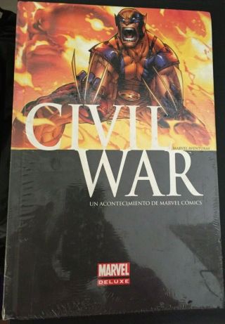 Hard Cover Kingdom Come,  Civil War comic in Spanish (Mexican version) 3