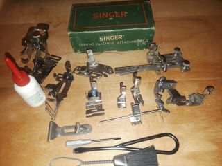 Singer Sewing Machine Attachments 160809 Featherweight 221 222 201 66,  (p424) B