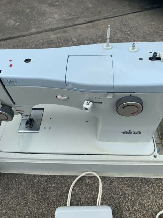 ELNA SU 64C Sewing Machine Including Case NOT RIGHT (READ) 3