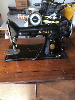 Singer 201 - 2 Sewing Machine - The " Rolls Royce " Of Sewing Machines