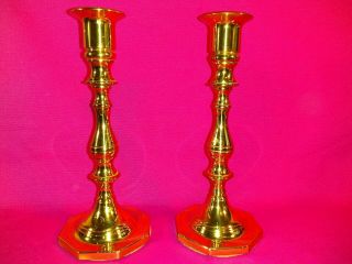 2 Baldwin Brass Candlesticks Candle Holders
