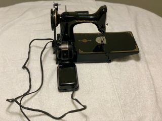 1953 Singer Featherweight 221 Sewing Machine Foot Pedal Box