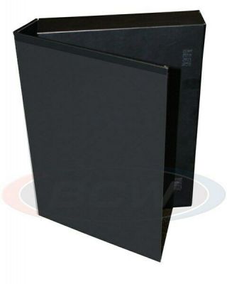 Case Of 10 Bcw 1.  5 Inch Black Comic Book Stor - Folio Storage Boxes Portfolio Box