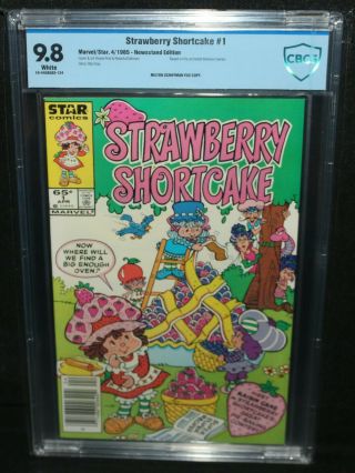 Strawberry Shortcake 1 - Based On The Animated Tv Serirs - Cbcs 9.  8 - 1985