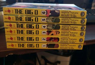 The Big O Volume 1 - 6 English Manga Hajime Yatate Viz