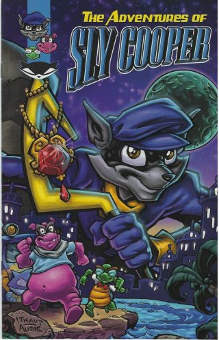 Adventures Of Sly Cooper 1 2004 Giveaway Promo Gamepro Video Game Promotional