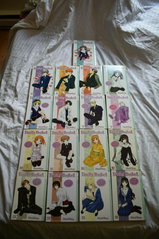Tokyopop Fruits Basket Manga Books 1 - 17; 1 - 6 Collectors Box
