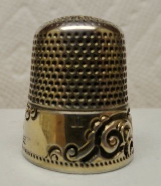 Ketcham & Mcdougall Sterling Silver With Gold Band,  And Size 11