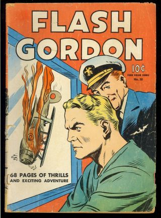 Four Color 10 (flash Gordon) Golden Age Dell Comic 1942 Fr - Pr