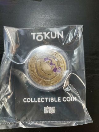 RARE TMNT Coin Token Tokun Set Bottleneck Gallery Teenage Mutant Ninja Turtle 3