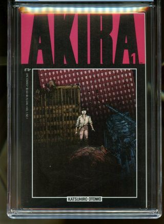 Akira 1 Cgc Graded 9.  4 White Pages 1988 1st American Keneda & Tetsuo