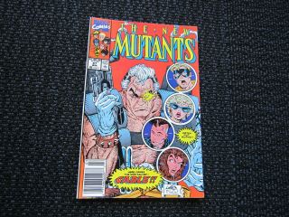 The Mutants 87 - 1st Appearance Of Cable