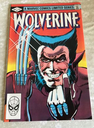 Wolverine 1 Marvel First Limited Series X - Men Frank Miller 1982 Nm 9.  4