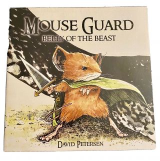 Mouse Guard 1 Belly Of The Beast First Print Rare Nm Petersen Archaia