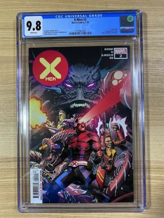 X - Men 2 (2019 Marvel Comics) 1st Appearance Of High Summoner Cgc 9.  8